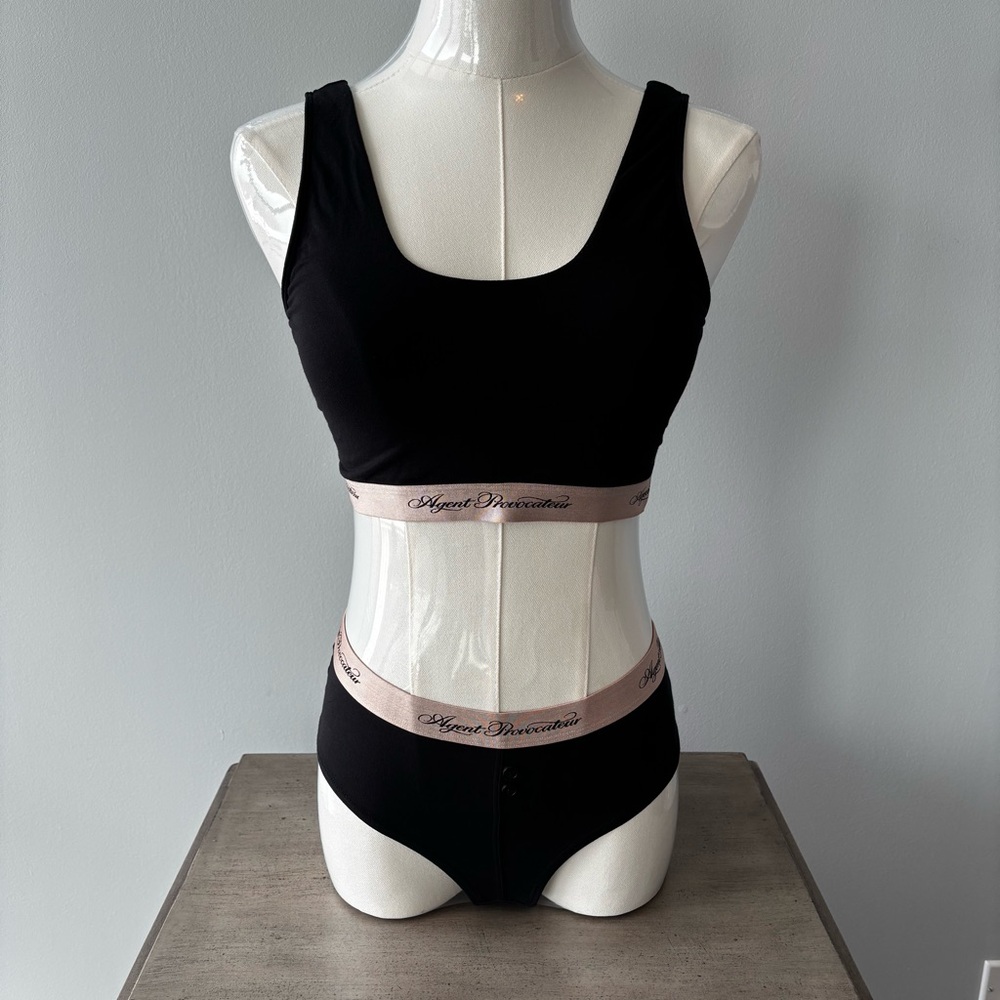 Agent Provocateur Black Bra Intimates